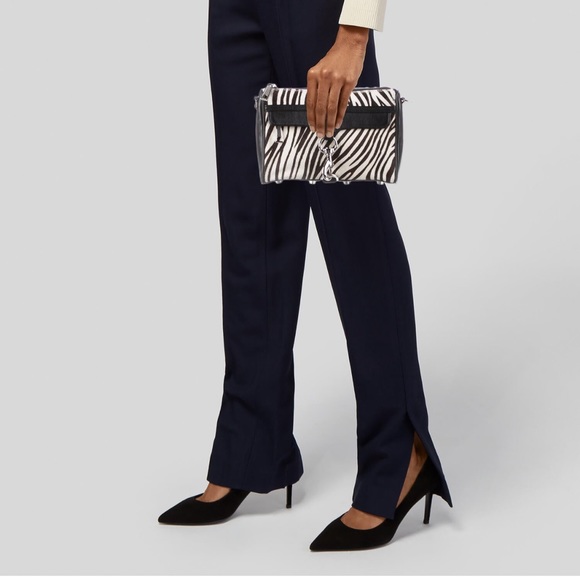 Leather Trim Crossbody / Clutch - Picture 3 of 8